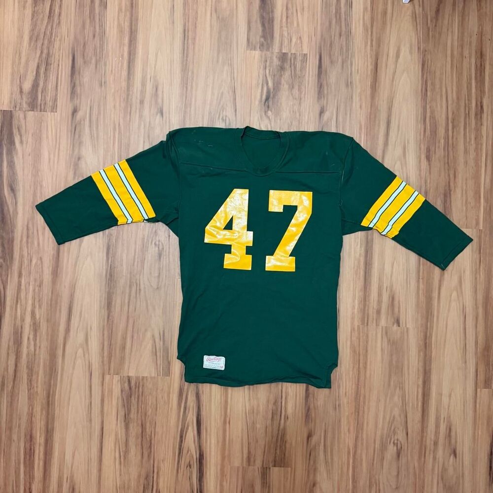 Rawlings 1970’s Green Bay Packers Football Jersey Men’s Size Medium